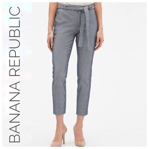 Banana Republic Factory Gray Ankle Pants